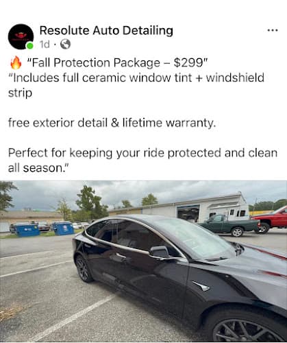 Business listing image